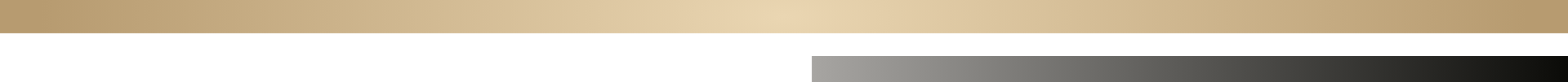 A horizontal image with a beige gradient band at the top, a white middle section, and a gray-to-black gradient rectangle in the lower right corner.